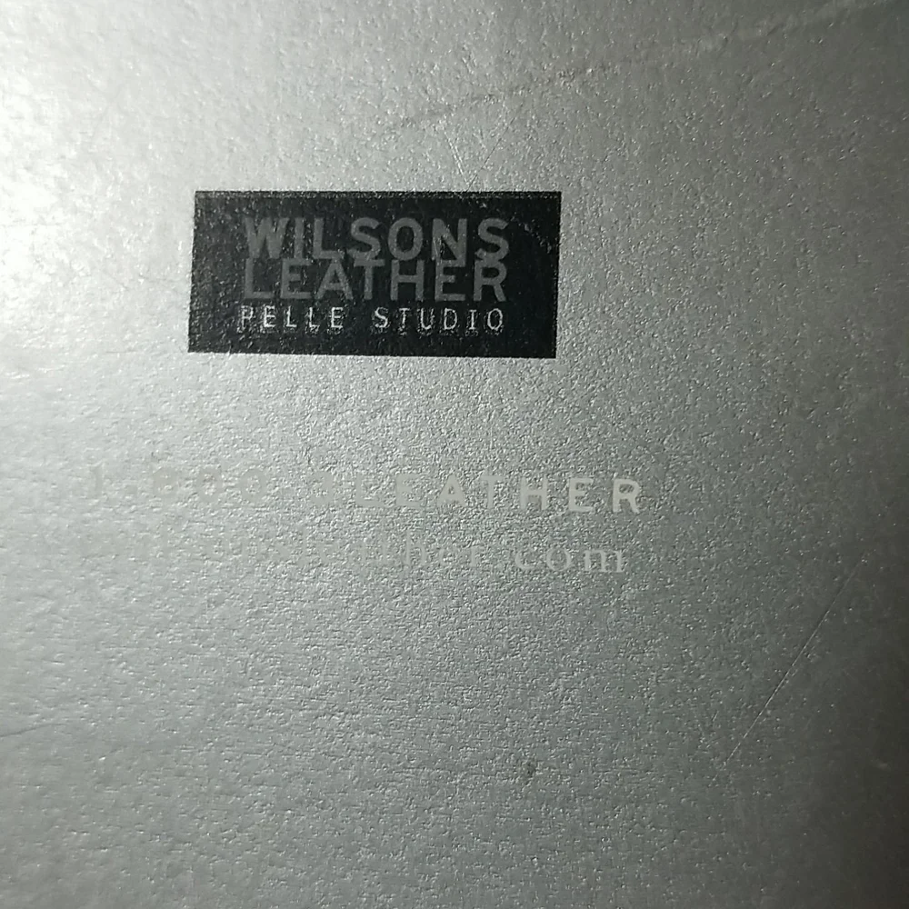 New Wilson's leather gloves small‎